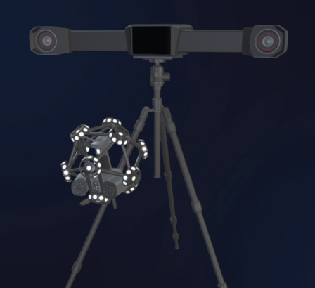 Shining 3D FreeScan Trak ProW new model