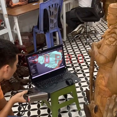 Scan 3D Tượng Chuẩn Xác Cao Bằng EinScan Pro HD | Giải Pháp Số Hóa 3D Tại 3DPRO