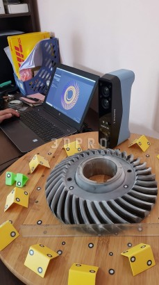 Trải nghiệm scan 3D bánh răng, trục, động cơ chi tiết bằng EINSTAR 2
