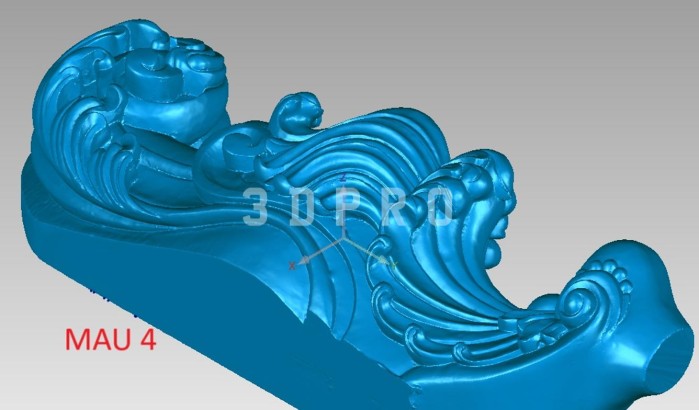 Dịch vụ Scan 3D ngành gỗ hỗ trợ CNC phục dựng phù điêu, tượng chính xác, nhanh chóng