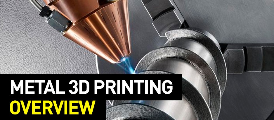 Metal 3D Printing Overview: Technologies and 3D Printers