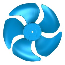 Scan 3D và thiết kế ngược cánh quạt Scan 3D và thiết kế ngược cánh quạt