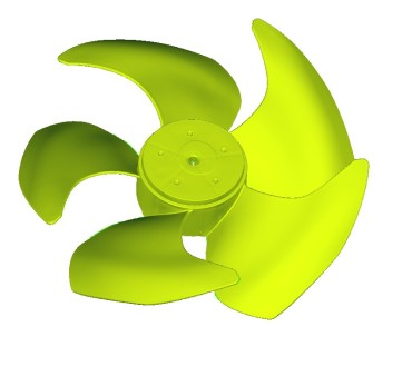 Scan 3D và thiết kế ngược cánh quạt-2