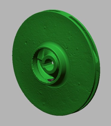 Scan 3D và thiết kế ngược cánh bơm-6
