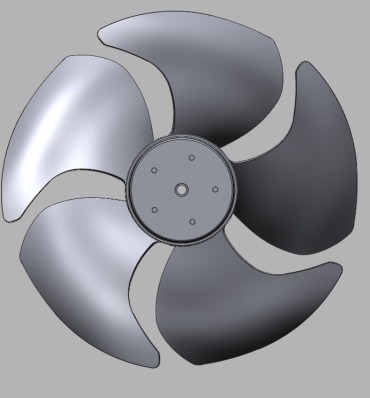 Scan 3D và thiết kế ngược cánh quạt-5