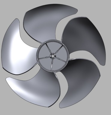Scan 3D và thiết kế ngược cánh quạt-6
