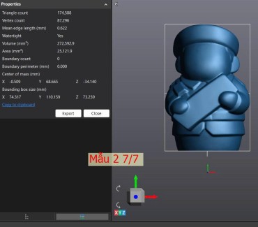 Thiết kế 3D và in sla nhân vật-8