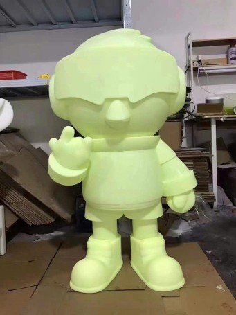 Thiết kế 3D và in sla nhân vật