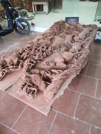 Scan 3D tranh gỗ-7