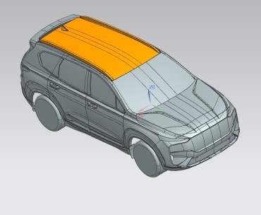 Scan 3D và thiết kế ngược vỏ ô tô