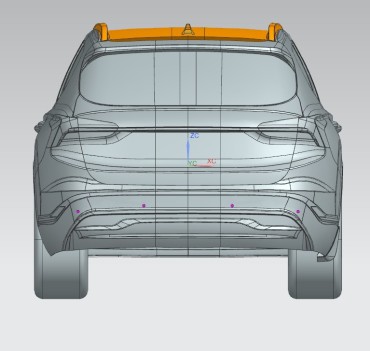 Scan 3D và thiết kế ngược vỏ ô tô-3