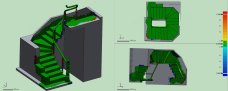 Scan 3D và thiết kế ngược cầu thang Scan 3D và thiết kế ngược cầu thang