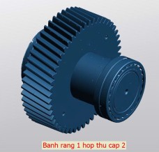 Scan và thiết kế ngược chi tiết bánh răng trong hộp số Scan và thiết kế ngược chi tiết bánh răng trong hộp số
