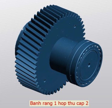 Scan và thiết kế ngược chi tiết bánh răng trong hộp số