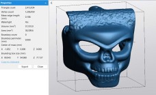 In 3D sla mẫu con vật cho hallowen