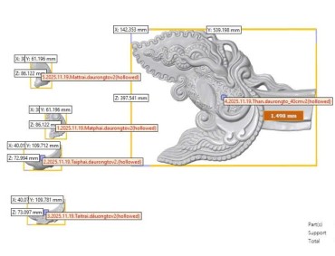Scan và in 3D đầu rồng thời lý đẹp-12