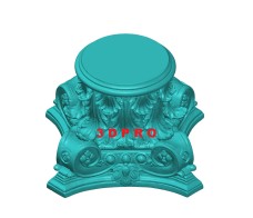 Scan 3D mẫu đôn ghế đại gia cao 60cm