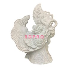 In 3D mẫu đầu rồng thời Lý  cao 1.4m