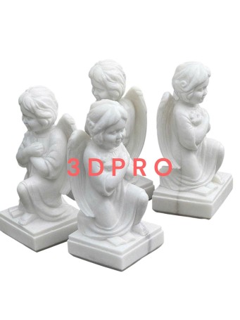 Scan 3D tượng thiên thần cao 105cm+ làm chương trình CNC đá, gỗ-2