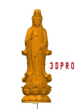 Scan 3D tượng quan âm 1.6m