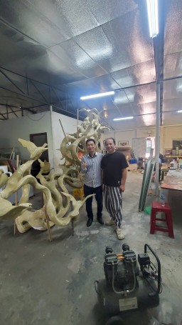 In 3D mô hình đàn chim kích thước khủng-5