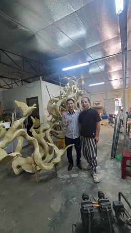In 3D mô hình đàn chim kích thước khủng-7