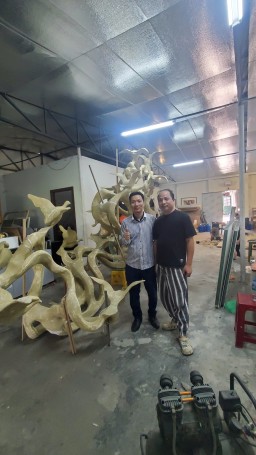 In 3D mô hình đàn chim kích thước khủng-8