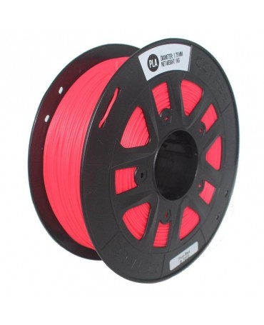 CCTREE 1.75mm Fluorescent Red PLA filament - 1kg-2