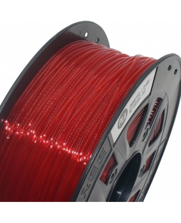 CCTREE 1.75mm Transparent Red PLA filament - 1kg-4