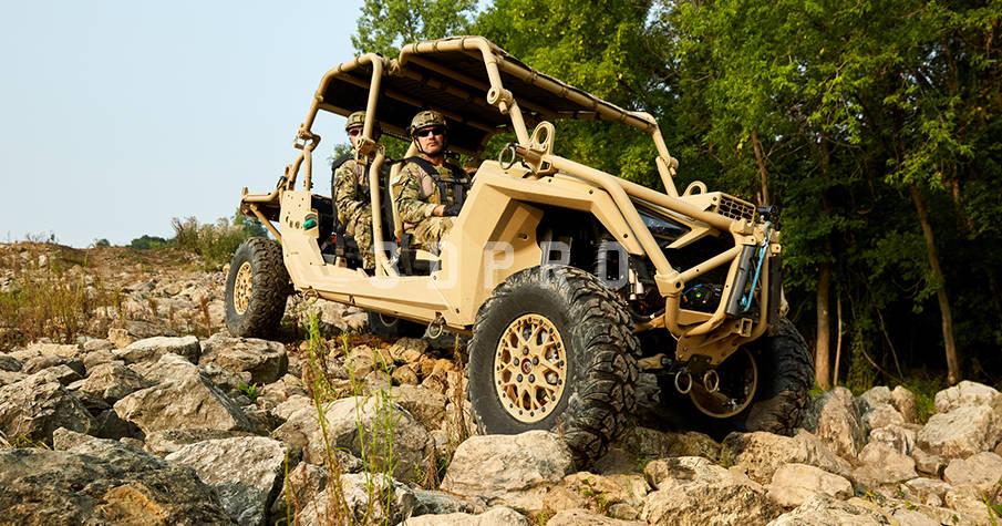 Phương tiện chiến thuật hạng nhẹ Polaris MRZR Alpha. 