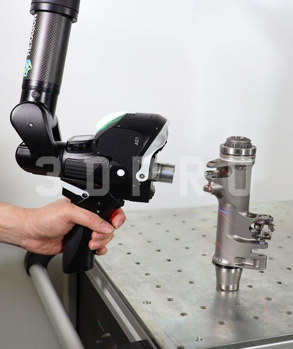 Scan 3D có thể giúp nhà sản xuất thu thập hình dạng của linh kiện để phục vụ thiết kế ngược và kiểm tra. 