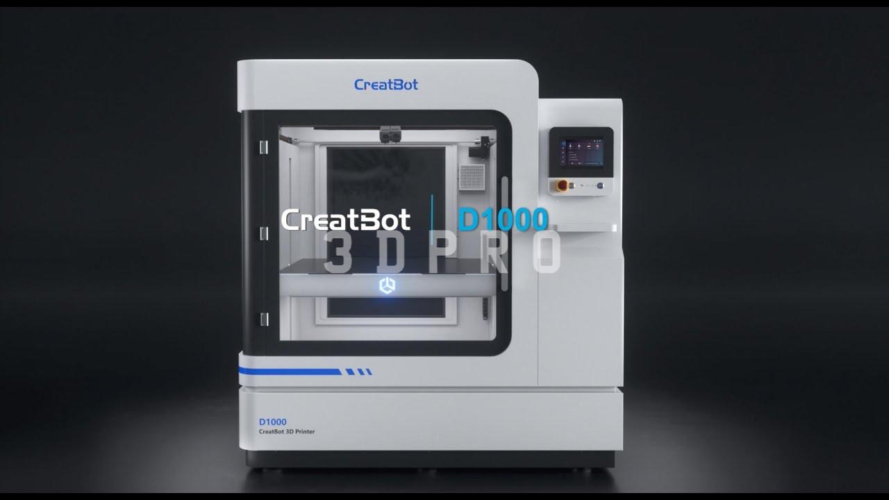 CreatBot D1000 và D1000 Pro HS là máy in 3D FDM khổ cực lớn 