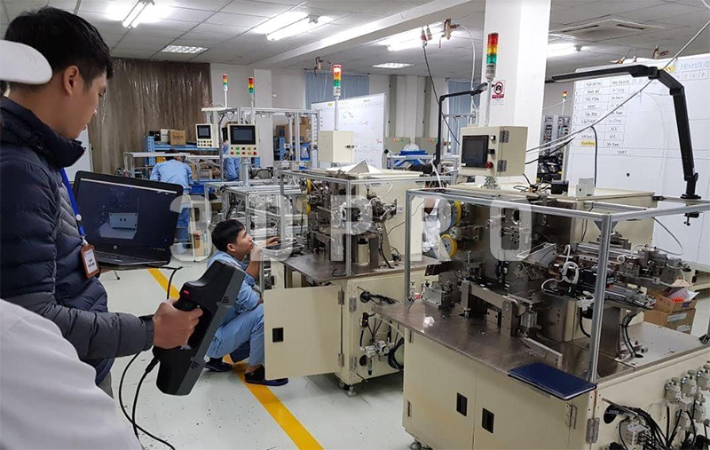 Máy scan 3D công nghiệp quét biên dạng phức tạp với độ chính xác cao 
